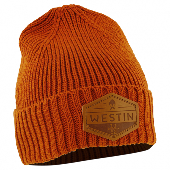 Westin Winter Beanie Orange in der Gruppe Kleidung & Schuhe / Kappen & Kopfbedeckungen / Mützen bei Sportfiskeprylar.se (A135-741-OS)