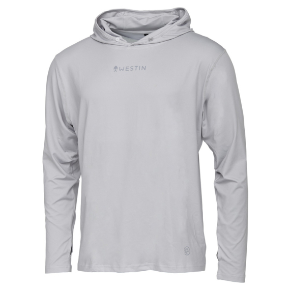 Westin Ledge UPF Hoodie Mist Grey in der Gruppe Kleidung & Schuhe / Kleidung / Pullover / Hoodies bei Sportfiskeprylar.se (A157-838-Lr)
