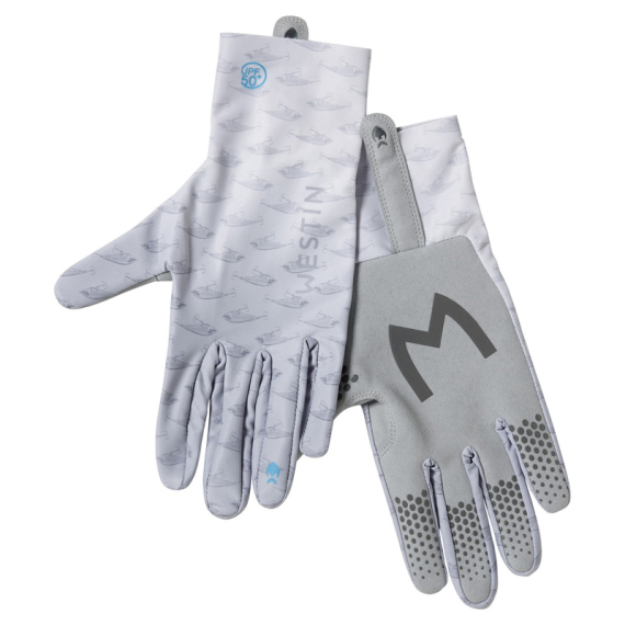 Westin Solar UPF Glove Grey in der Gruppe Kleidung & Schuhe / Kleidung / Handschuhe bei Sportfiskeprylar.se (A166-740-Lr)
