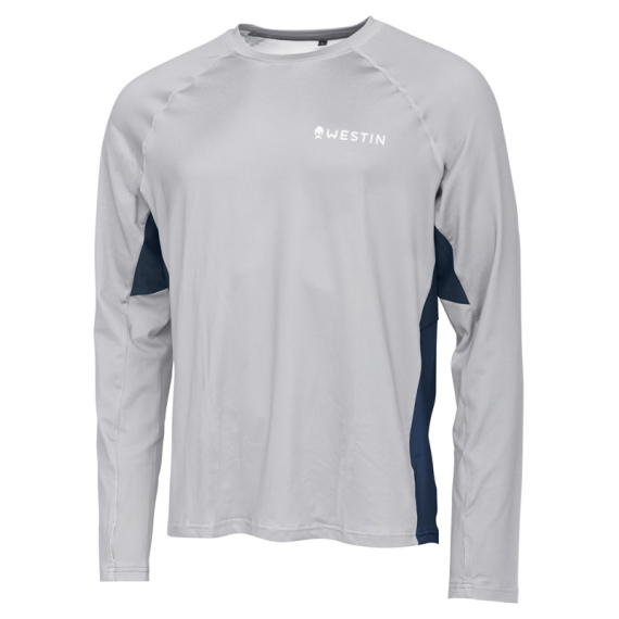 Westin Flats UPF Shirt Mist Grey in der Gruppe Kleidung & Schuhe / Kleidung / Pullover / Langärmlige T-Shirts bei Sportfiskeprylar.se (A175-838-Lr)