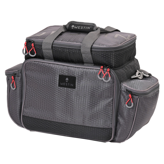 Westin W4 Master Lure Bag 5 Boxes Os Titanium Black in der Gruppe Verwahrung / Angeltaschen / Ködertaschen & Angelkoffer bei Sportfiskeprylar.se (A247-988-OS)