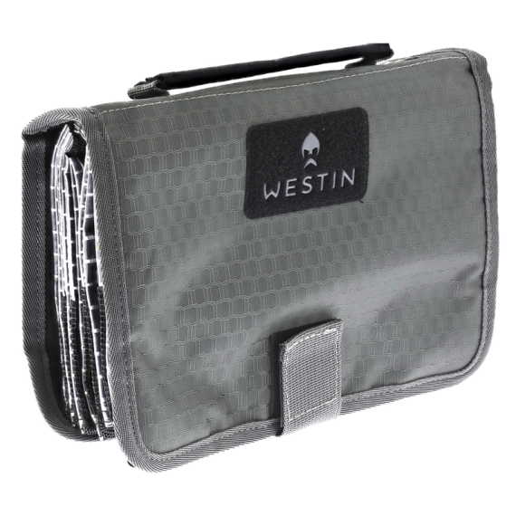 Westin W4 Spinnerbait Wallet XL Titanium Black in der Gruppe Verwahrung / Angeltaschen / Vorfachtasche bei Sportfiskeprylar.se (A270-988-XL)