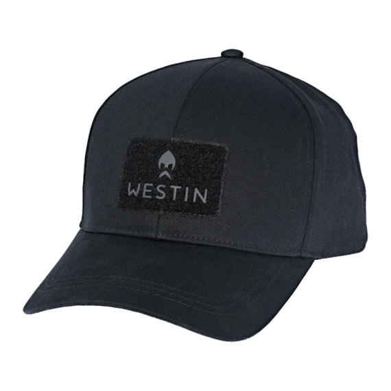 Westin Badge Cap One Size Jet Black in der Gruppe Kleidung & Schuhe / Kappen & Kopfbedeckungen / Caps bei Sportfiskeprylar.se (A304-391-OS)