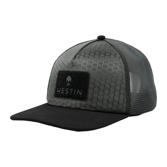 Westin Hexagon Cap One Size Steel Grey/Black in der Gruppe Kleidung & Schuhe / Kappen & Kopfbedeckungen / Caps bei Sportfiskeprylar.se (A305-1328-OS)