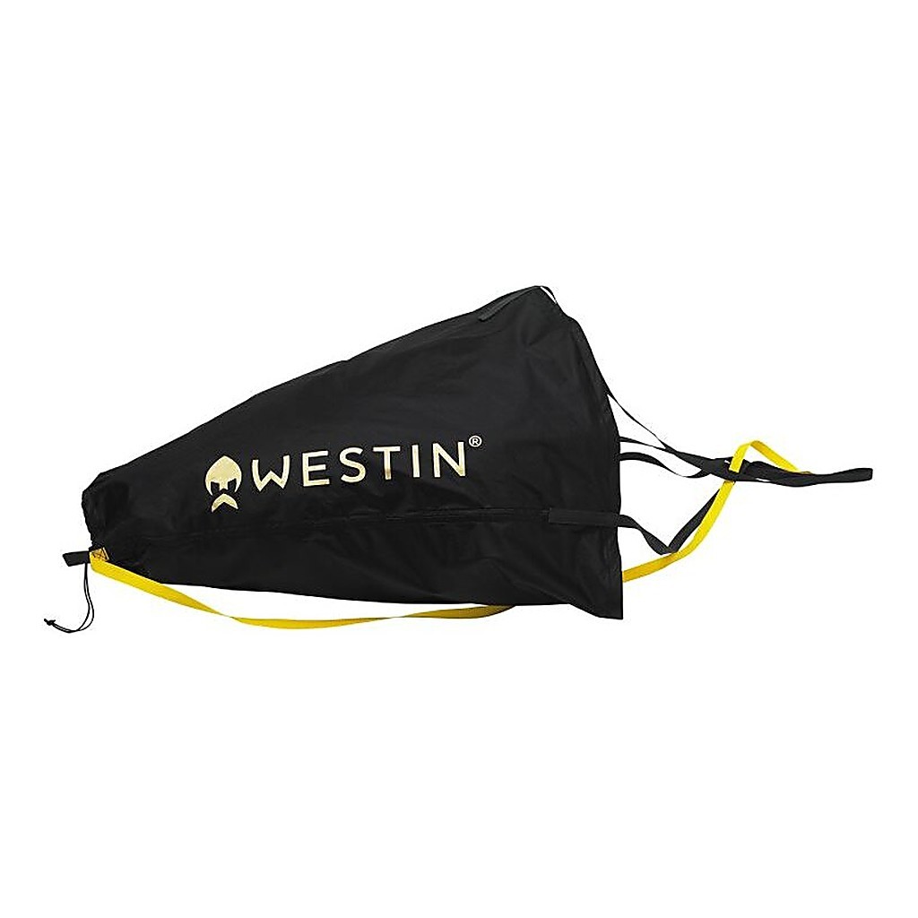 Westin W3 Drift Sock Large Black/High Viz. Yellow in der Gruppe Werkzeuge & Zubehör / Driftsäcke bei Sportfiskeprylar.se (A43-388-L)