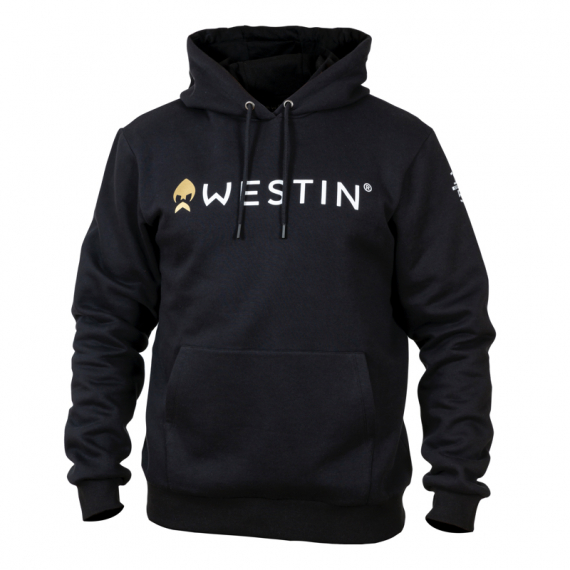 Westin Original Hoodie Black in der Gruppe Kleidung & Schuhe / Kleidung / Pullover / Hoodies bei Sportfiskeprylar.se (A62-386-Sr)