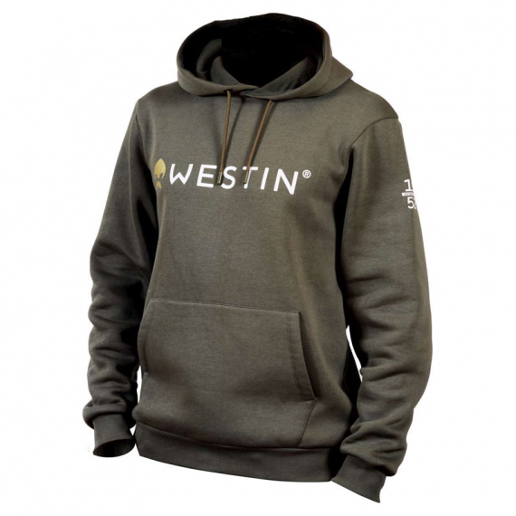Westin Original Hoodie Elmwood Green in der Gruppe Kleidung & Schuhe / Kleidung / Pullover / Hoodies bei Sportfiskeprylar.se (A62-679-XSr)