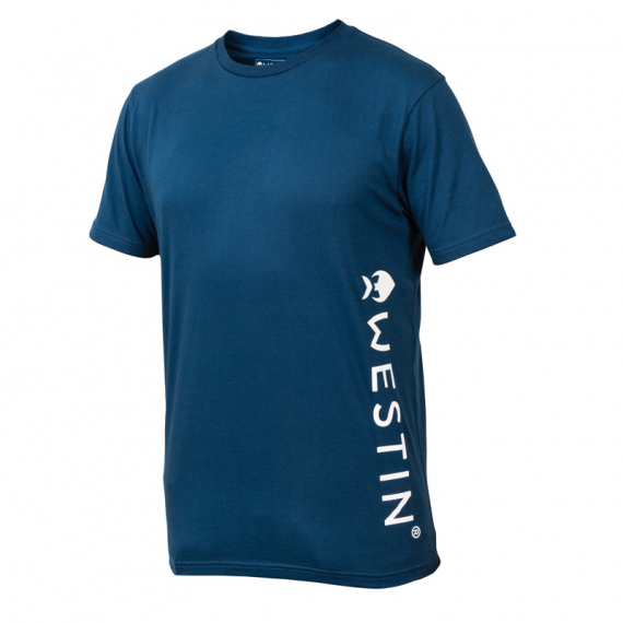 Westin Pro T-Shirt Navy Blue in der Gruppe Kleidung & Schuhe / Kleidung / T-shirts bei Sportfiskeprylar.se (A66-504-Sr)