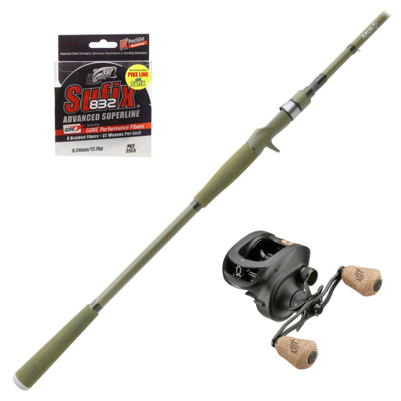 AAVA Flada 8\'3\'\' 50-180g Allround Pike Combo in der Gruppe Angelsets / Baitcast Sets / Baitcast Set Hecht bei Sportfiskeprylar.se (AAVAFLADA13FCOMBO)