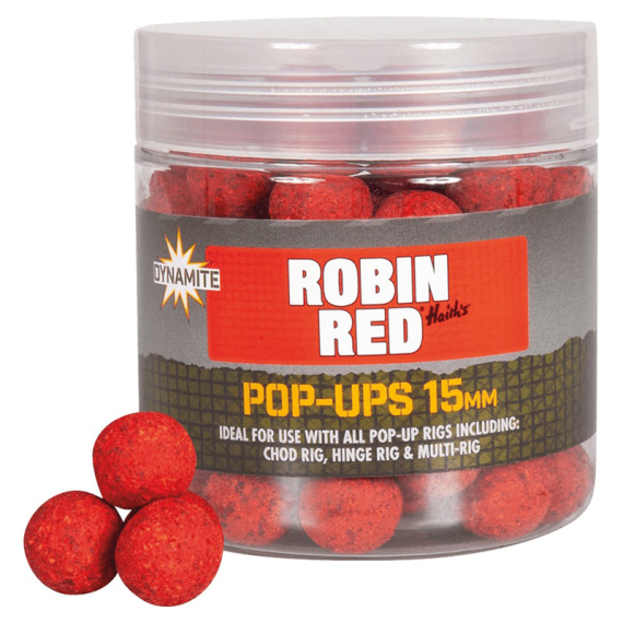 Dynamite Baits Robin Red Pop-Ups 15mm in der Gruppe Köder / Boilies, Baits & Groundbait / Popups & Wafters bei Sportfiskeprylar.se (ADY040049)