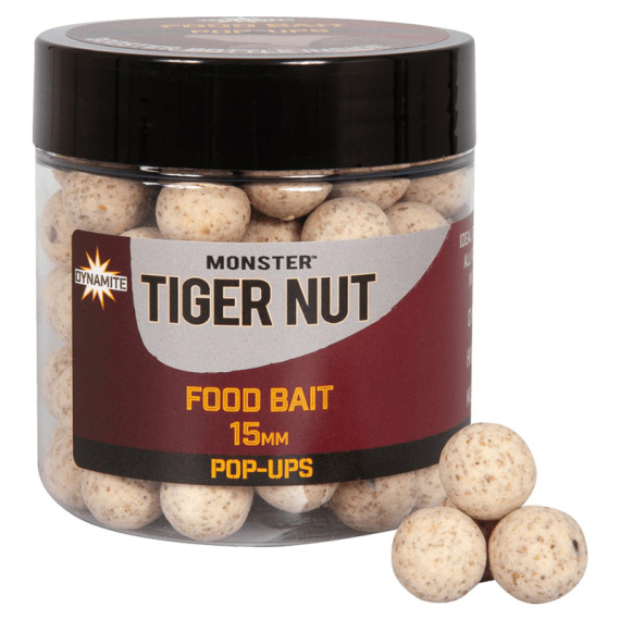 Dynamite Baits Monster Tiger Nut Pop-Ups 15mm in der Gruppe Köder / Boilies, Baits & Groundbait / Popups & Wafters bei Sportfiskeprylar.se (ADY040229)