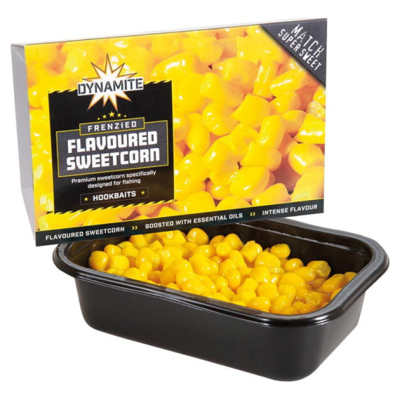 Dynamite Baits Flavoured Sweetcorn Sweet Yellow 200g in der Gruppe Köder / Boilies, Baits & Groundbait / Partikel bei Sportfiskeprylar.se (ADY041308)