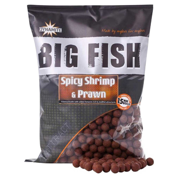 Dynamite Baits Spicy Shrimp & Prawn Boilies 1,8kg in der Gruppe Köder / Boilies, Baits & Groundbait / Boilies bei Sportfiskeprylar.se (ADY041504r)