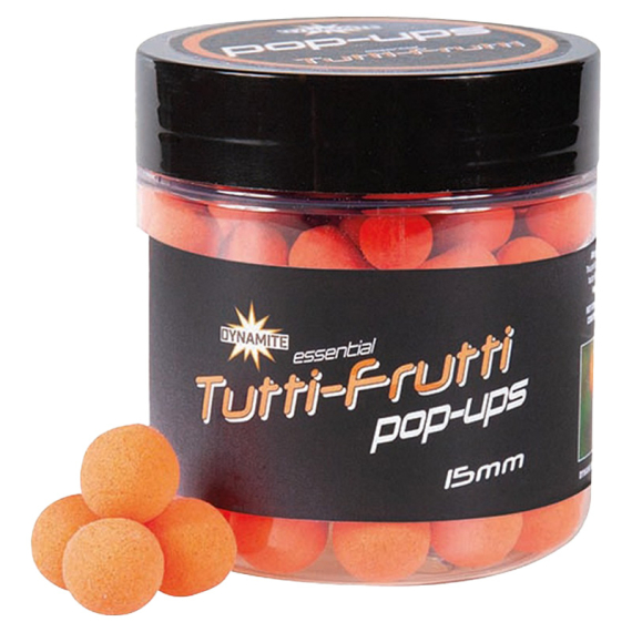 Dynamite Baits Tutti Frutti Fluoro Pop-Ups in der Gruppe Köder / Boilies, Baits & Groundbait / Popups & Wafters bei Sportfiskeprylar.se (ADY041612r)