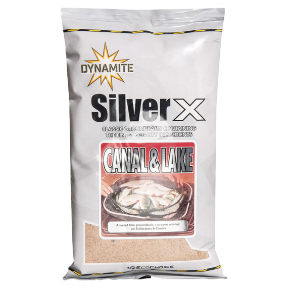Dynamite Baits Silver X Canal & Lake 1kg in der Gruppe Köder / Boilies, Baits & Groundbait / Futter / Groundbait bei Sportfiskeprylar.se (ADY750500)