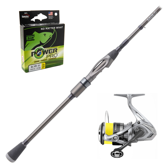 AAVA Ahku 7\'2\'\' 4-19g Nasci Combo in der Gruppe Angelsets / Spinning Sets / Barsch Spinning Combo bei Sportfiskeprylar.se (AHKUNASCICOMBO)