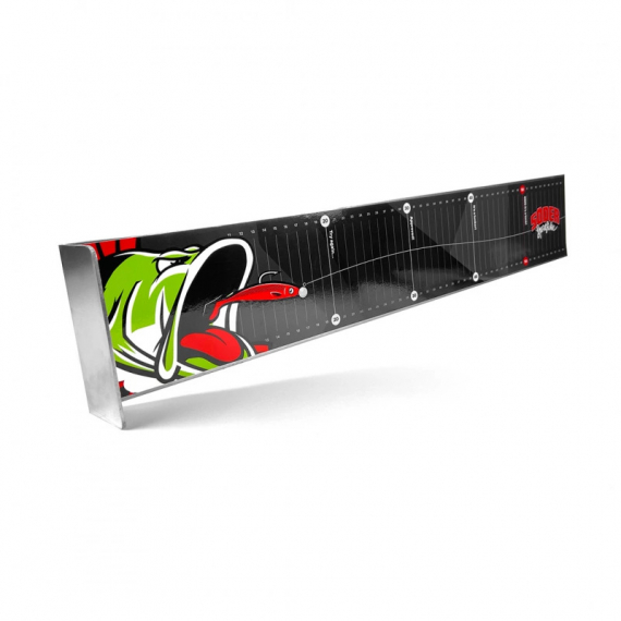 Söder Sportfiske Messbrett Barsch 60cm in der Gruppe Werkzeuge & Zubehör / Maßbänder bei Sportfiskeprylar.se (ALUMATTBRADAABBORRE)