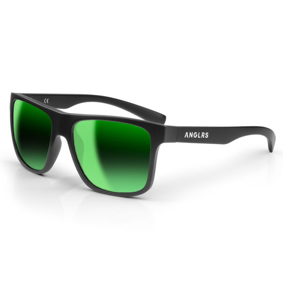 ANGLRS Eyewear Green Revo in der Gruppe Kleidung & Schuhe / Sonnenbrillen bei Sportfiskeprylar.se (ANGLRS0003)
