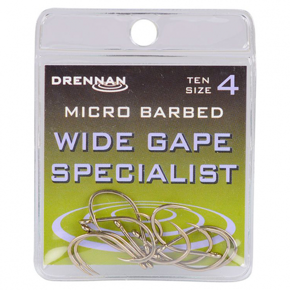 Drennan Wide Gape Specialist in der Gruppe Haken & Zubehör / Haken / Zielfisch Haken bei Sportfiskeprylar.se (B024-14r)