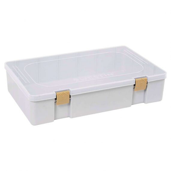 Westin W3 Game Tackle Box 36x22,5x8cm Grey/Clear in der Gruppe Verwahrung / Boxen & Dosen / Köderboxen bei Sportfiskeprylar.se (B03-706-036)