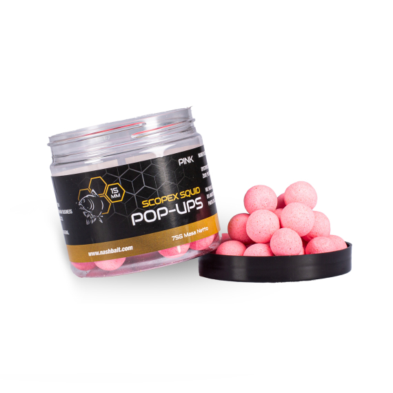 Nash Scopex Squid Pop Ups in der Gruppe Köder / Boilies, Baits & Groundbait / Popups & Wafters bei Sportfiskeprylar.se (B6326-TPr)