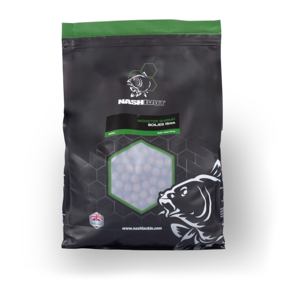 Nash Monster Shrimp Boilies - 5kg in der Gruppe Köder / Boilies, Baits & Groundbait / Boilies bei Sportfiskeprylar.se (B6506-TPr)