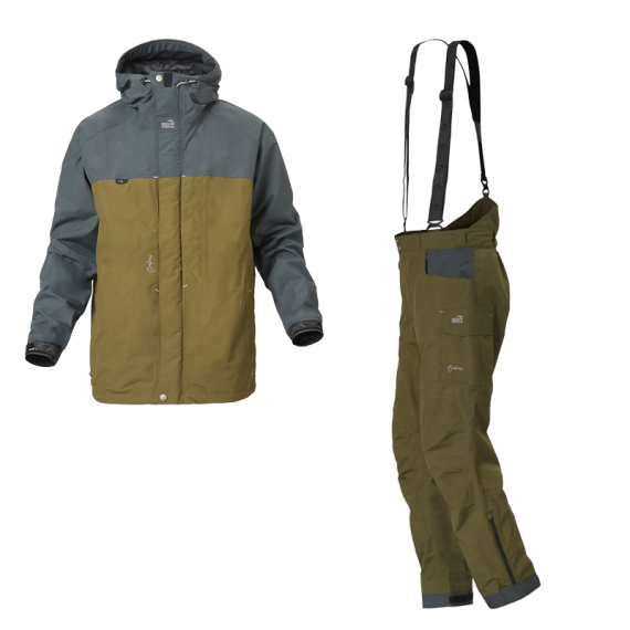 Geoff Anderson Barbarus 2 Suit - Green in der Gruppe Kleidung & Schuhe / Kleidung / Kleidung Sets & Komplettanzüge bei Sportfiskeprylar.se (BARBARUS2-PAKETGREEN)