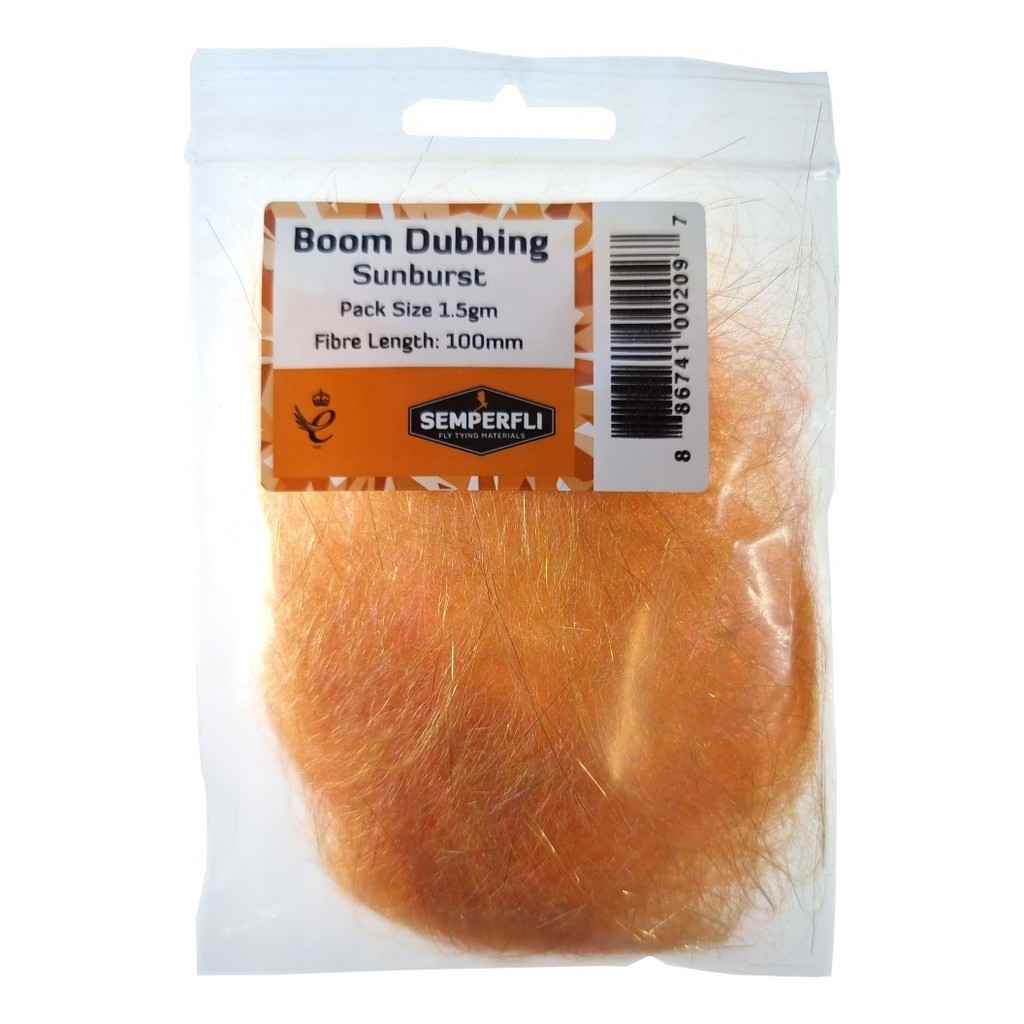 Semperfli Boom Dubbing - Sunburst in der Gruppe Haken & Zubehör / Fliegenbinden / Fliegenbindematerial / Dubbing bei Sportfiskeprylar.se (BBOM100SNO)