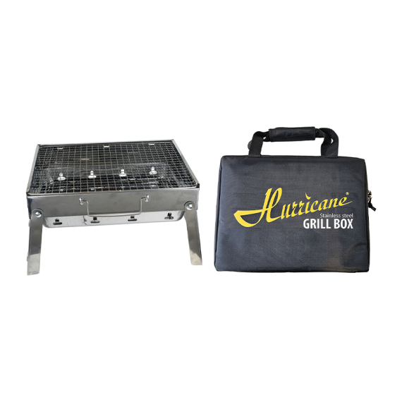 Hurricane Grill Box Stainless Steel in der Gruppe Outdoor / Campingküchen & Utensilien / Grillen bei Sportfiskeprylar.se (BBQ)