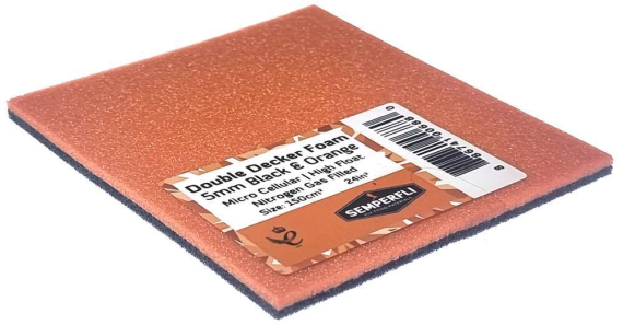 Semperfli Double Decker Foam Small (5mm) in der Gruppe Haken & Zubehör / Fliegenbinden / Fliegenbindematerial / Foam bei Sportfiskeprylar.se (BFFDSMLBORr)