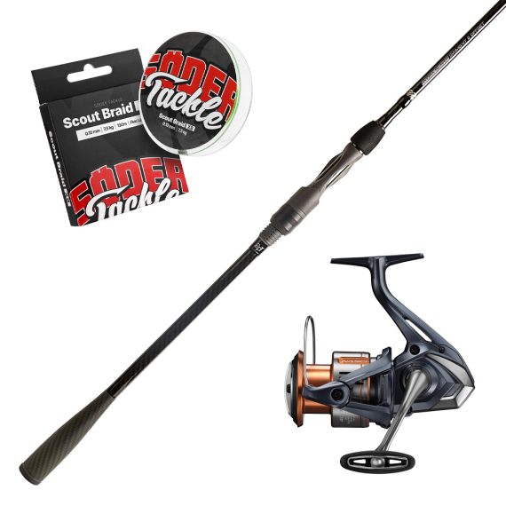 BFT Ninety Two Hydra Slayer & Nasci Combo 8\' -100g in der Gruppe Angelsets / Spinning Sets / Hecht Spinning Combo bei Sportfiskeprylar.se (BFT92PIKECOMBO)