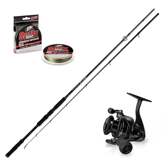 Mikado Bixlite Power Spin 8\'/245cm 30-85g Combo in der Gruppe Angelsets / Spinning Sets / Hecht Spinning Combo bei Sportfiskeprylar.se (BIXLITEPIKESPINNINGSET)