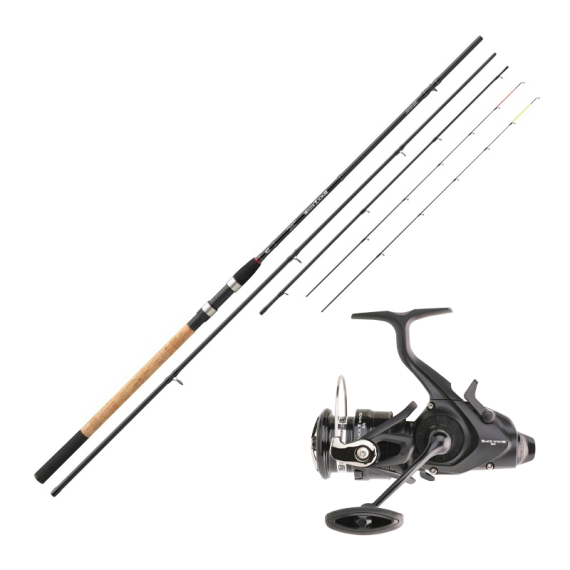 Daiwa Black Widow - Feeder 12\' Combo in der Gruppe Angelsets / Ansitzangel Sets / Feederset bei Sportfiskeprylar.se (BLACKWIDOWFEEDERCOMBO)