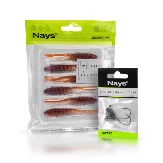 Nays BLLT Bundle in der Gruppe Köder / Gummiköder / Soft Jerkbait & Pintails bei Sportfiskeprylar.se (BLLTBUNDLE)