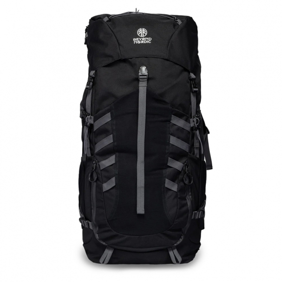 Beyond Nordic BN502 Backpack 55L - Onyx Black in der Gruppe Outdoor / Verwahrung / Rucksäcke bei Sportfiskeprylar.se (BN502-BLACK-OS)