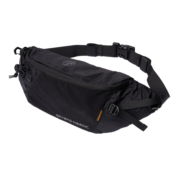 Beyond Nordic BN505 Waist Pack 2,5L Onyx Black in der Gruppe Aufbewahrung / Angeltaschen / Hip Packs bei Sportfiskeprylar.se (BN505-BLACK-OS)