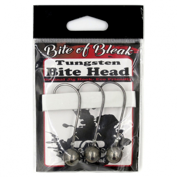 Bite Of Bleak - Tungsten Bite Head 3-pack, 14g 5/0 in der Gruppe Haken & Zubehör / Jigköpfe / Runde Jigköpfe bei Sportfiskeprylar.se (BOB-00-0132)