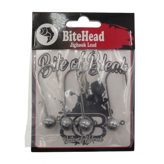 Bite Of Bleak Bitehead Lead - 7g 4/0 (4-pack) in der Gruppe Haken & Zubehör / Jigköpfe / Runde Jigköpfe bei Sportfiskeprylar.se (BOB-00-0310)