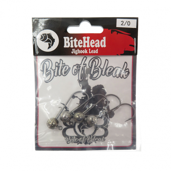 Bite Of Bleak Bitehead Lead - 5g 2/0 (4-pack) in der Gruppe Haken & Zubehör / Jigköpfe / Runde Jigköpfe bei Sportfiskeprylar.se (BOB-00-0528)