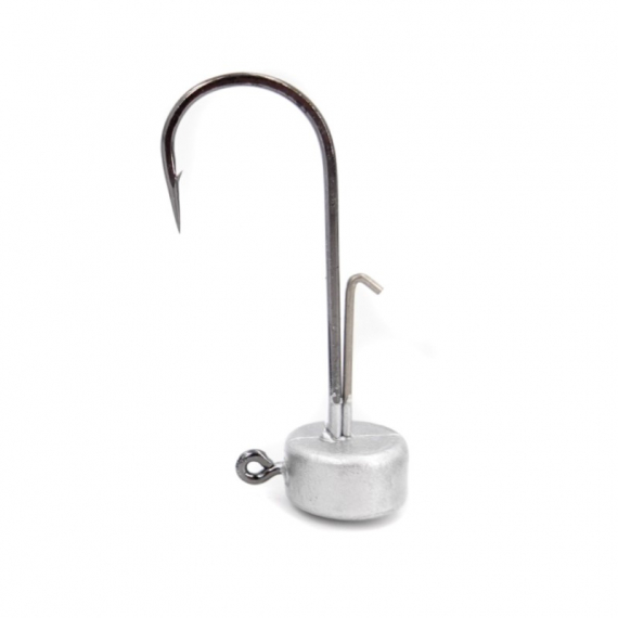 BoB Lead Ned Head Silver, 4-pack in der Gruppe Haken & Zubehör / Jigköpfe / Ned Rig Jig Heads bei Sportfiskeprylar.se (BOB-00-0809r)