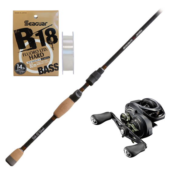 Bite Of Bleak Akakabuto Jerk 6\'6\'\' 5-20g & Curado Combo in der Gruppe Angelsets / Baitcast Sets / Baitcast Sets Barsch bei Sportfiskeprylar.se (BOB-00-1872SET)