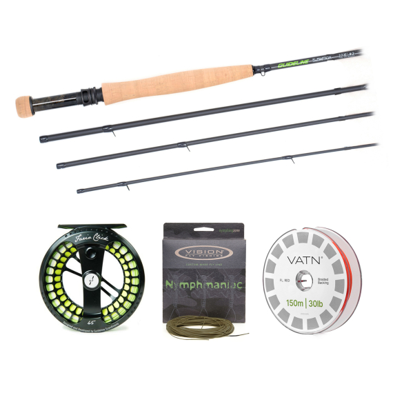 Guideline Elevation Nymph Fly Combo - 10\'2\'\' #2 in der Gruppe Angelsets / Fliegenfischen Sets / Einhändige Fliegenfischer-Sets bei Sportfiskeprylar.se (BUNDLE_108046GL-VNY2F)