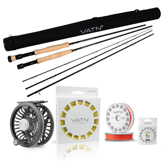 VATN M1 Dry Fly Outfit # 6 in der Gruppe Angelsets / Fliegenfischen Sets / Einhändige Fliegenfischer-Sets bei Sportfiskeprylar.se (BUNDLE_VATNST96DF)