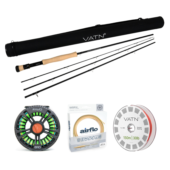 VATN M1 Ridge 2.0 Tactical Taper Combo - 9\' #7 in der Gruppe Angelsets / Fliegenfischen Sets / Einhändige Fliegenfischer-Sets bei Sportfiskeprylar.se (BUNDLE_VATNST97AIRFLO)