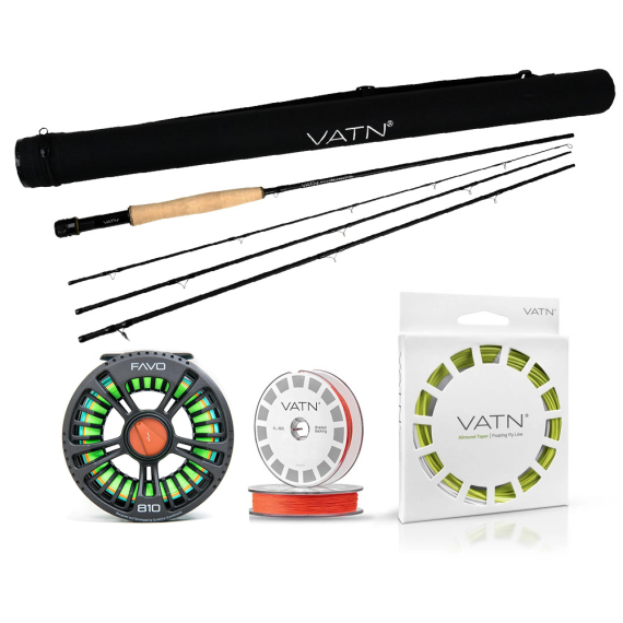 VATN M1 Favo Allround Taper Combo - 9\' #7 in der Gruppe Angelsets / Fliegenfischen Sets / Einhändige Fliegenfischer-Sets bei Sportfiskeprylar.se (BUNDLE_VATNST97FAVO01)