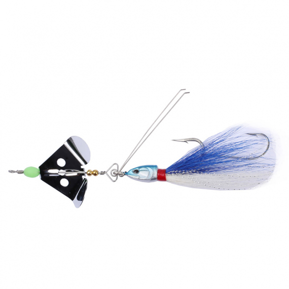 Wiggbuzz Buzzer - Blue/White in der Gruppe Köder / Spinnerbait bei Sportfiskeprylar.se (BUZ6)