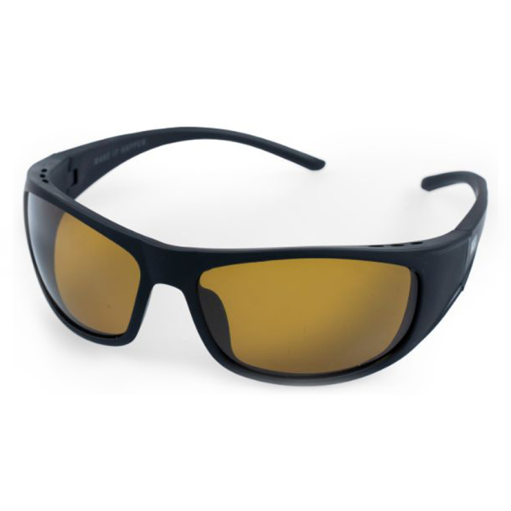 Nash Make It Happen Flexible Wrap Polarised Sunglasses - Amber in der Gruppe Kleidung & Schuhe / Sonnenbrillen / Polarisierte Sonnenbrillen bei Sportfiskeprylar.se (C2360)