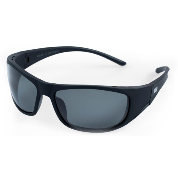 Nash Make It Happen Flexible Wrap Polarised Sunglasses - Smoked Grey in der Gruppe Kleidung & Schuhe / Sonnenbrillen / Polarisierte Sonnenbrillen bei Sportfiskeprylar.se (C2361)