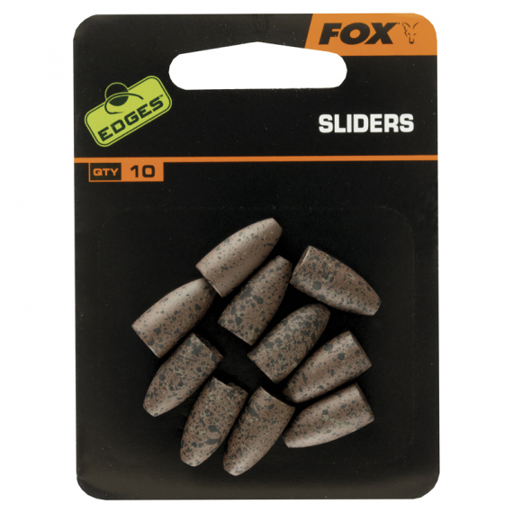 Fox Edges Sliders (10stk.) in der Gruppe Haken & Zubehör / Sinkers & Gewichte / Bullet Weights bei Sportfiskeprylar.se (CAC537)
