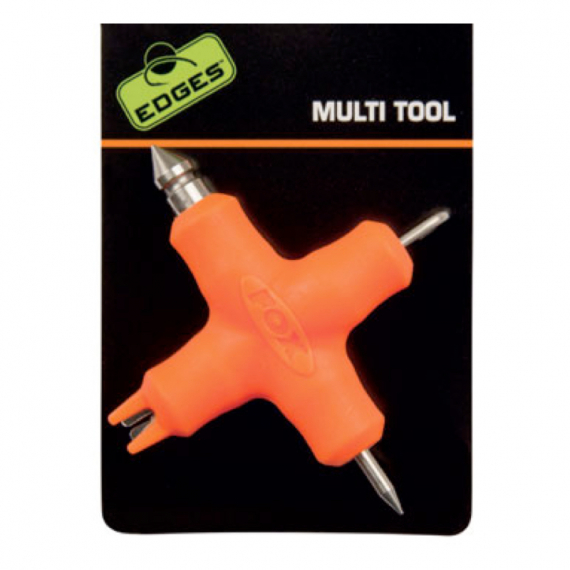Fox Edges Micro Multi Tool - Orange in der Gruppe Werkzeuge & Zubehör / Sonstiges Werkzeuge bei Sportfiskeprylar.se (CAC587)